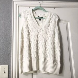 forever 21 knitted sweater vest